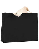 Bayside USA-Made Canvas Medium Gusset Tote Bag