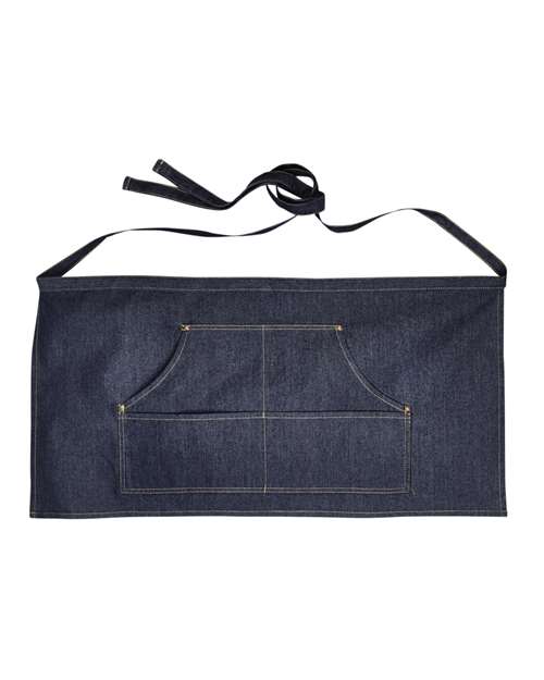 Jeans Stitch Denim Waist Apron