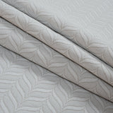 Gray Foliage Quilted Matelasse