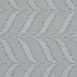 Gray Foliage Quilted Matelasse