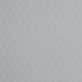 White Circular Quilted Upholstery Woven