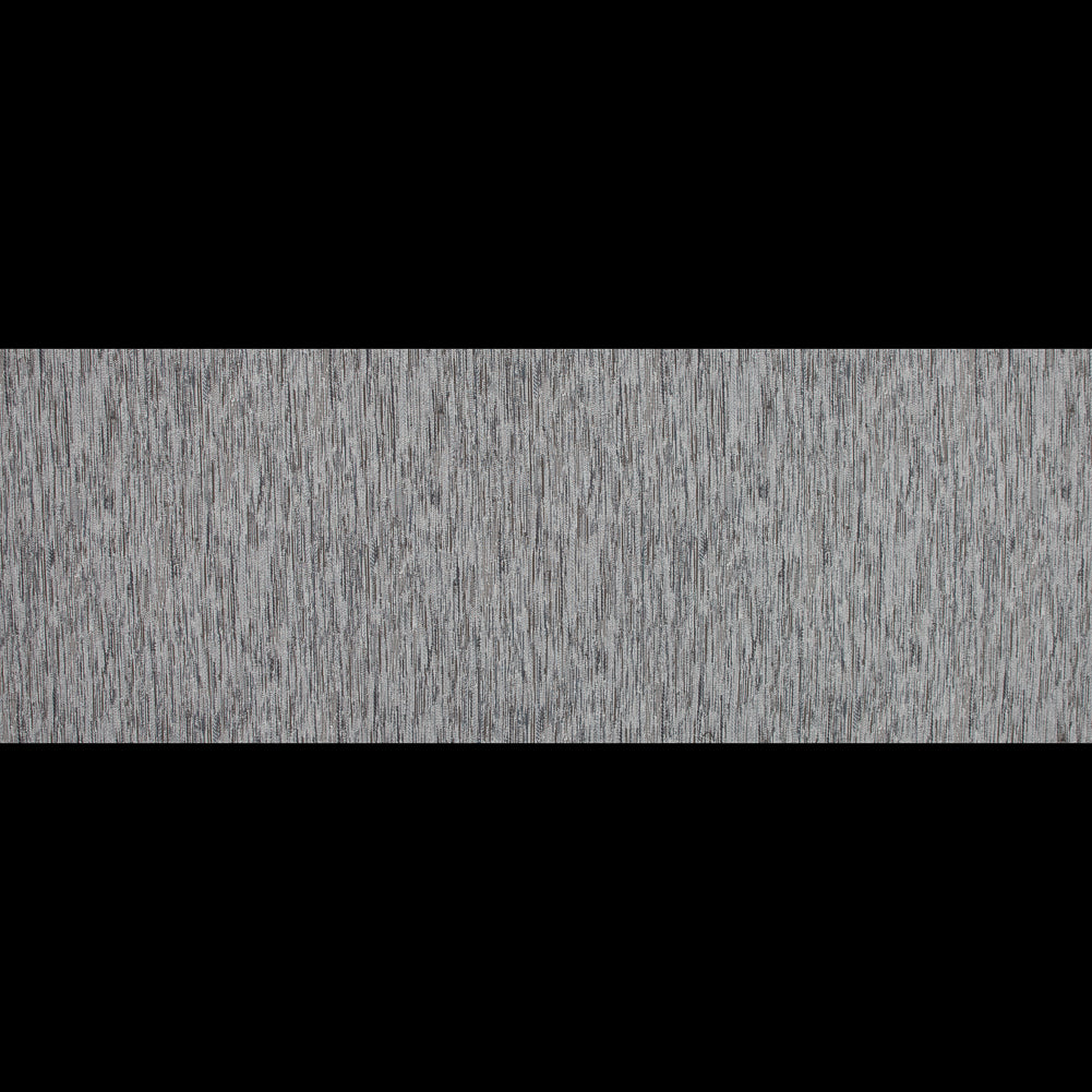 Gray Striated Upholstery Woven