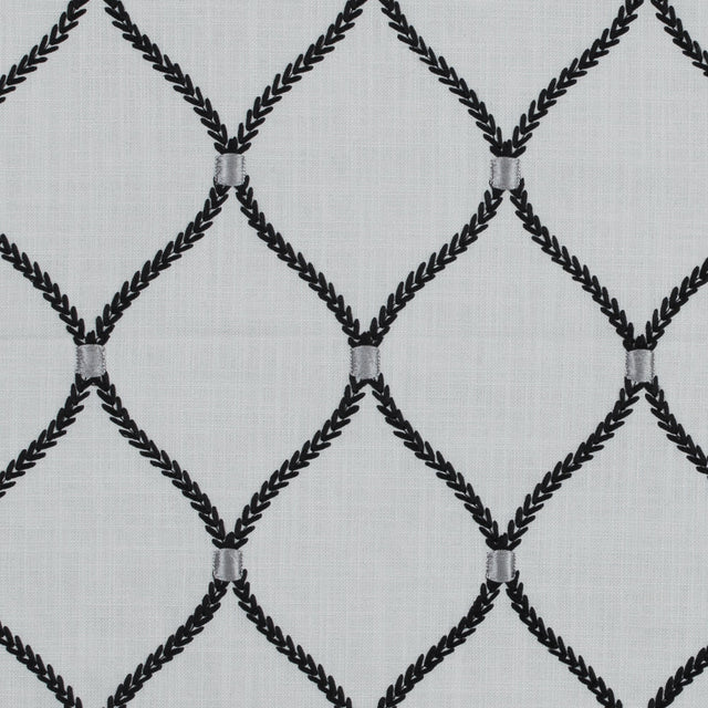 Zinc Classical Rayon Embroidered Linen