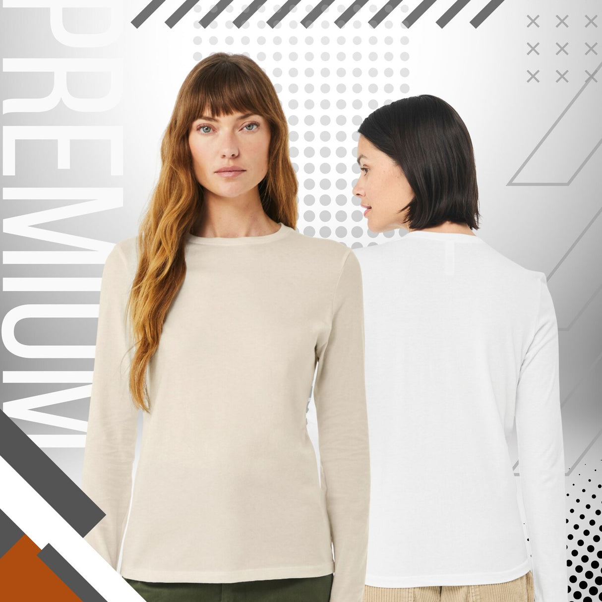 BELLA+CANVAS® Women’s Jersey Long Sleeve Tee