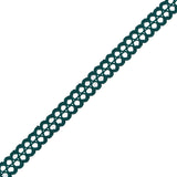 Emerald European Crochet Trim - 0.75"