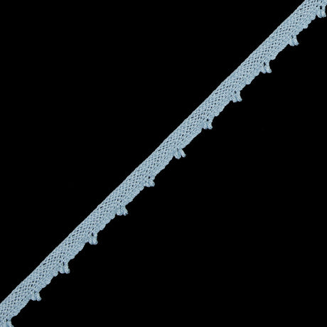 Sky Blue European Crochet Trim - 0.25"