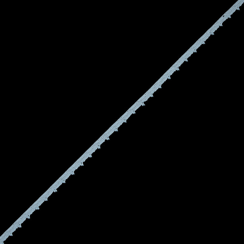 Sky Blue European Crochet Trim - 0.25"