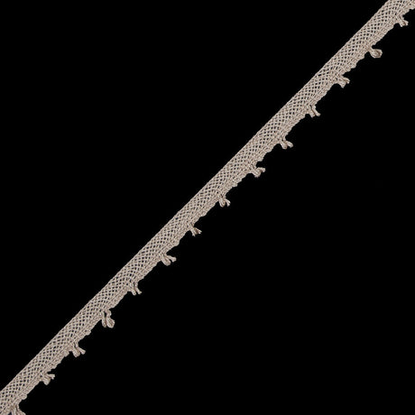 Beige European Crochet Trim - 0.25"