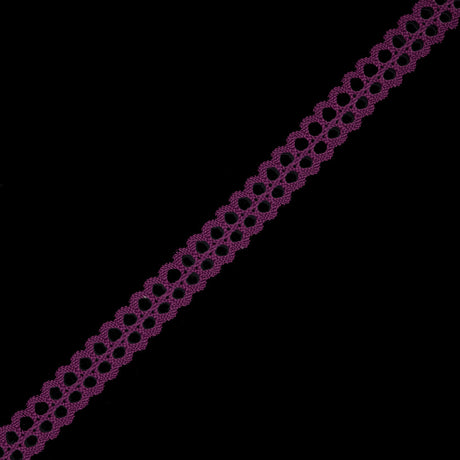 Magenta European Crochet Trim - 0.75"
