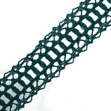 Emerald European Crochet Trim - 1.25"
