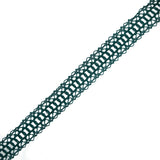 Emerald European Crochet Trim - 1.25"