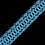Baby Blue European Crochet Trim - 1.25"