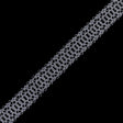 Light Silver European Crochet Trim - 1.25"