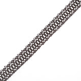 Brown European Crochet Trim - 1.25"