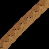 Gold Two-Tone European Crochet Trim - 1"