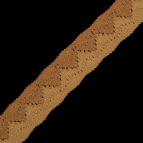 Gold Two-Tone European Crochet Trim - 1"