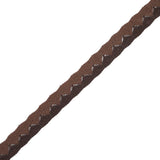 Brown Two-Tone European Crochet Trim - 1"