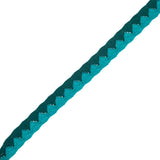 Green Two-Tone European Crochet Trim - 1"