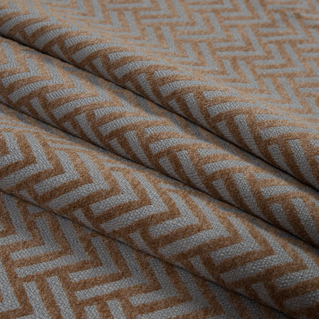 Dark Beige Chevron Upholstery Chenille