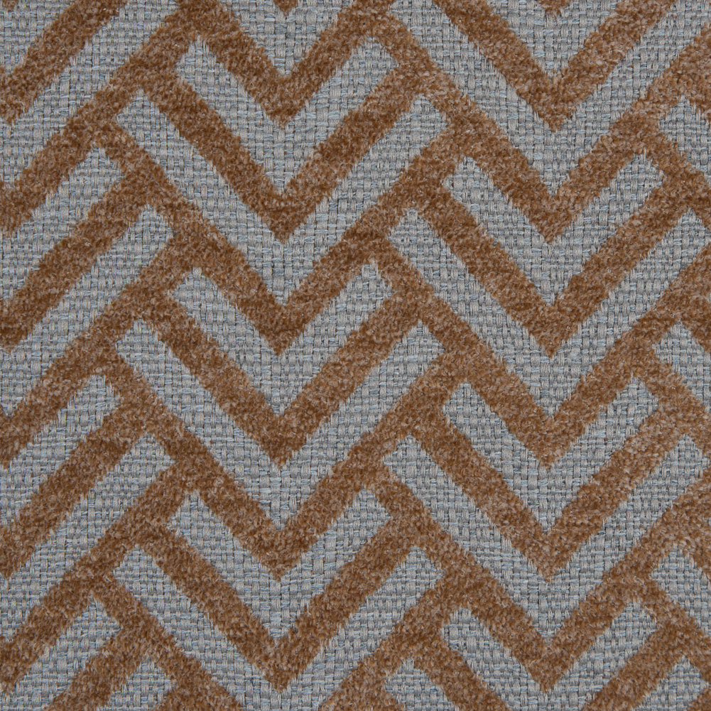 Dark Beige Chevron Upholstery Chenille