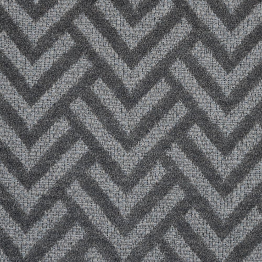 Light Sage Chevron Upholstery Chenille