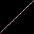 Red and White Two-Tone Braided Trim - 0.25"