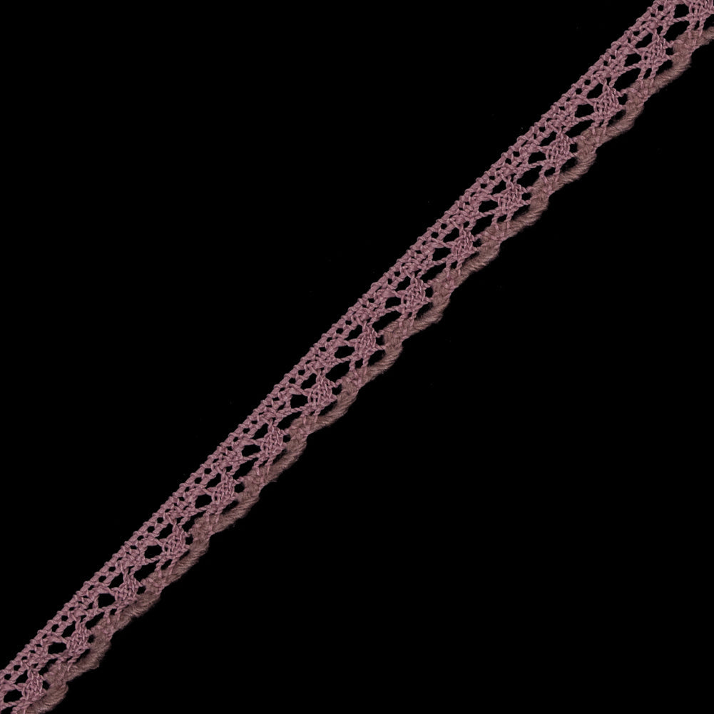 Dusty Rose European Crochet Trim - 0.375"