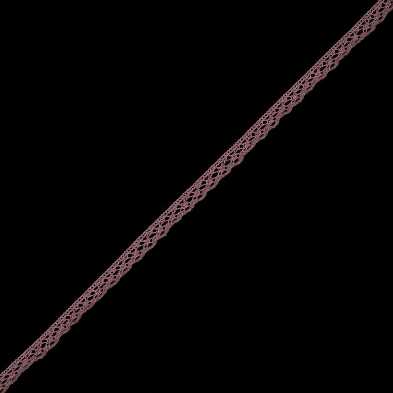 Dusty Rose European Crochet Trim - 0.375"