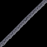 Silver European Crochet Trim - 0.375"