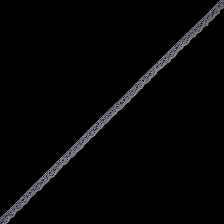 Silver European Crochet Trim - 0.375"