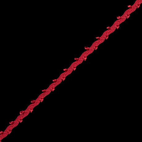 Red European Crochet Trim - 0.25"