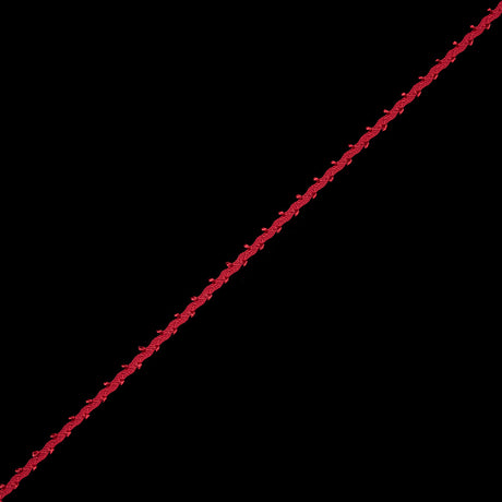 Red European Crochet Trim - 0.25"