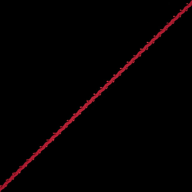Red European Crochet Trim - 0.25"
