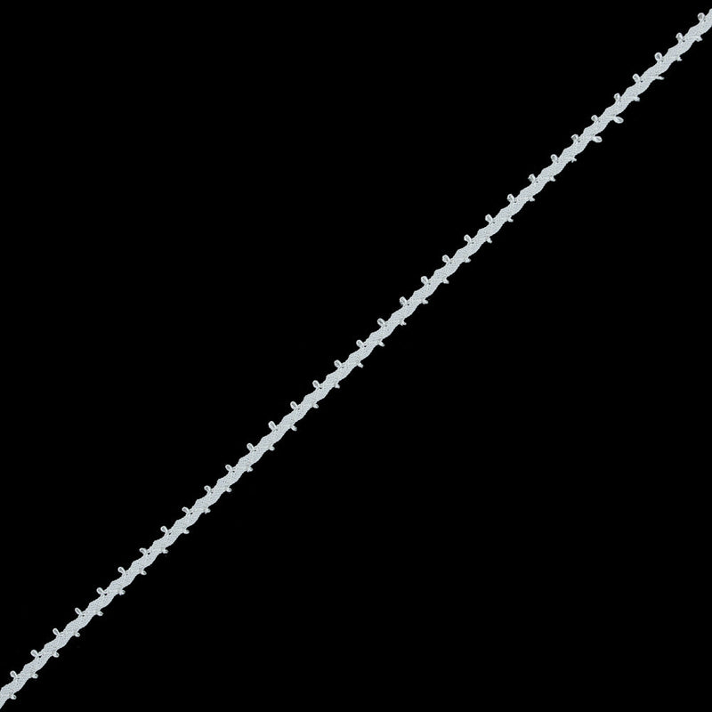 Off-White European Crochet Trim - 0.25"