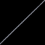 Silver Gray European Crochet Trim - 0.25"