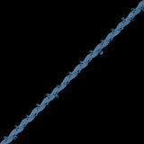 Colonial Blue European Crochet Trim - 0.25"