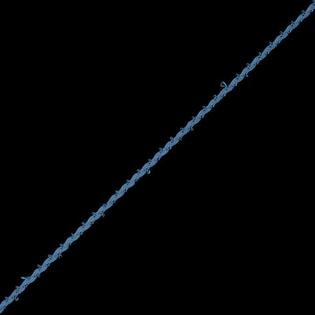 Colonial Blue European Crochet Trim - 0.25"