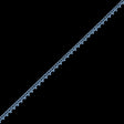 European Light Blue Dainty Crochet Trim - 5/16"