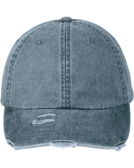 Adams Headwear Classic Pigment Distressed Dad Hat Washed Cotton Cap