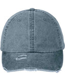 Classic Pigment Distressed Cotton Dad Hat with Mesh Lining