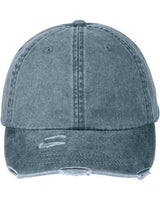 Classic Pigment Distressed Cotton Dad Hat with Mesh Lining