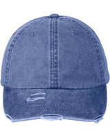 Classic Pigment Distressed Cotton Dad Hat with Mesh Lining