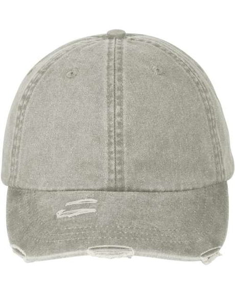 Adams Headwear Classic Pigment Distressed Dad Hat Washed Cotton Cap