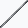 Black European Cotton Crochet Trim - 0.5"