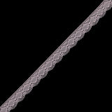European Pink Crochet Lace Cotton Trim with Scalloped Edge - 3/4"