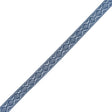 European Navy Diamonds Crochet Lace Cotton Trimming - 3/4"