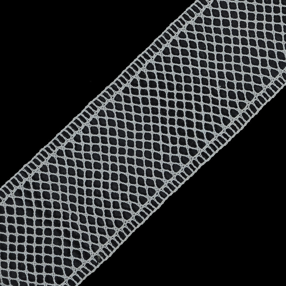 Off-White European Cotton Crochet Trim - 1.5"