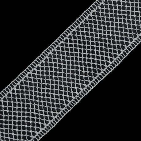 Off-White European Cotton Crochet Trim - 1.5"
