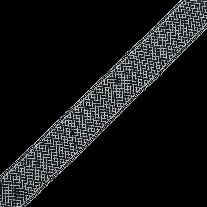 Off-White European Cotton Crochet Trim - 1.5"