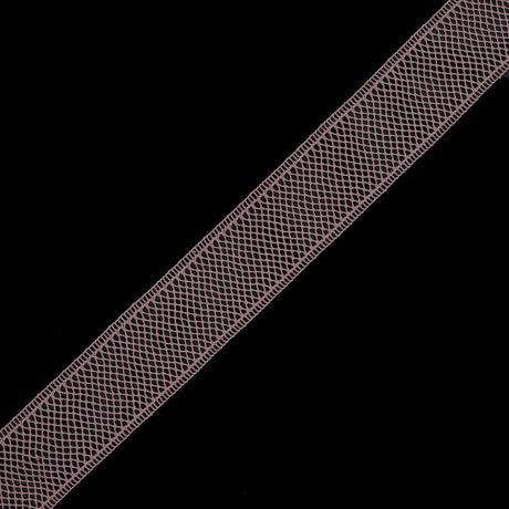 Dusty Rose European Cotton Crochet Trim - 1.5"
